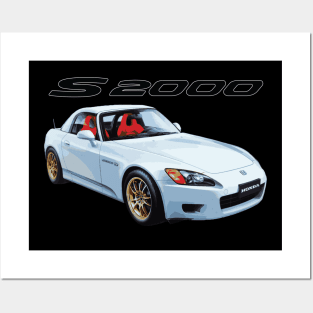 JDM AP1 S2000 ROADSTER MUGEN MF10 Posters and Art